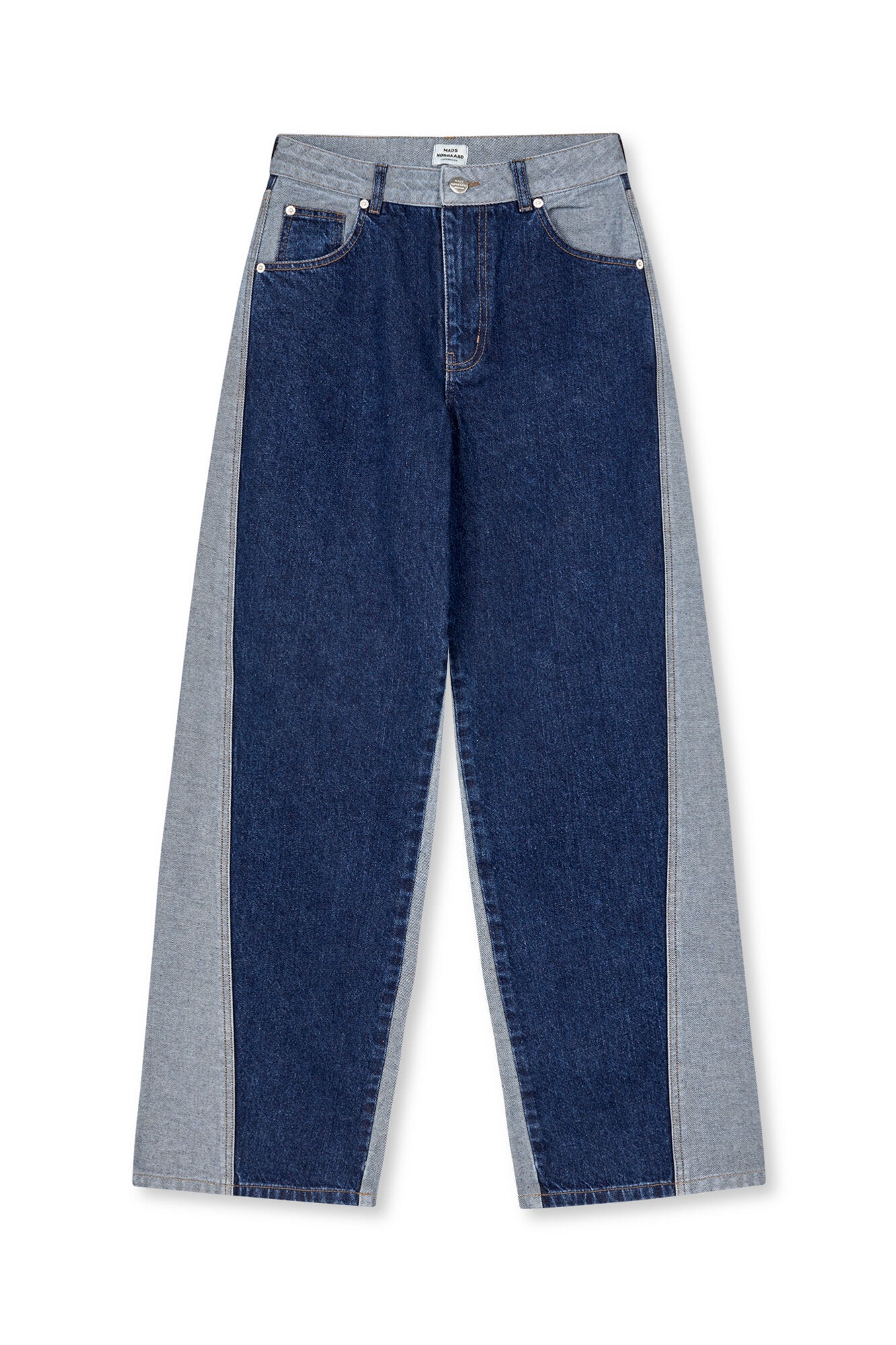 Luke Christel Block jeans - Mid Blue Denim